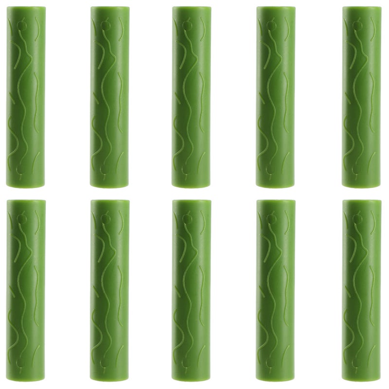 ŁĄCZNIK PROSTY DO TYCZKI TYCZEK 11 mm OGRODOWYCH METALOWYCH PODPÓREK 10 szt