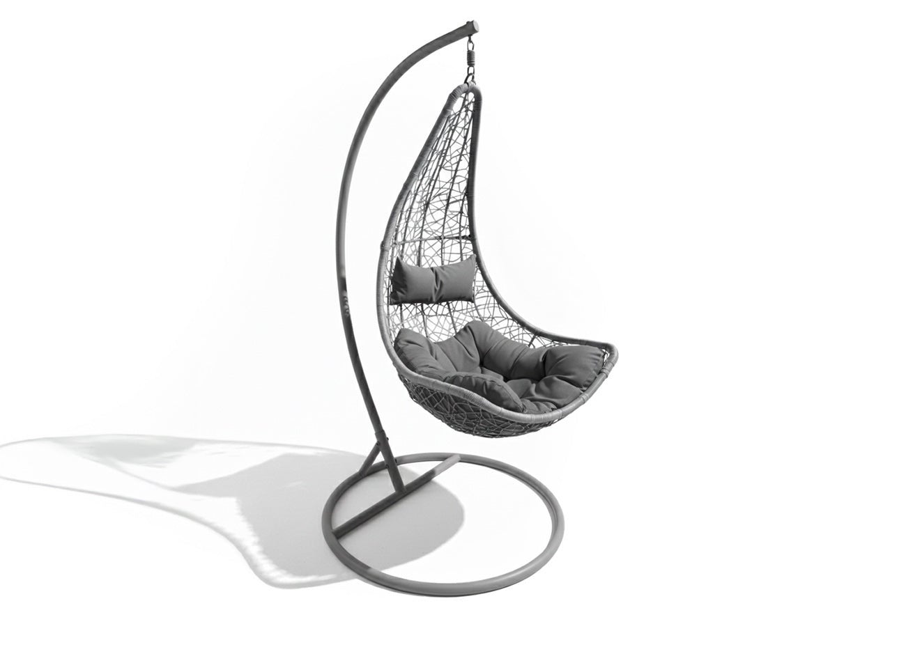 Saldos Y Stocks  Silla Mecedora Colgante. Muebles De Jardin Y Terraza, Gris , Leroy Merlin