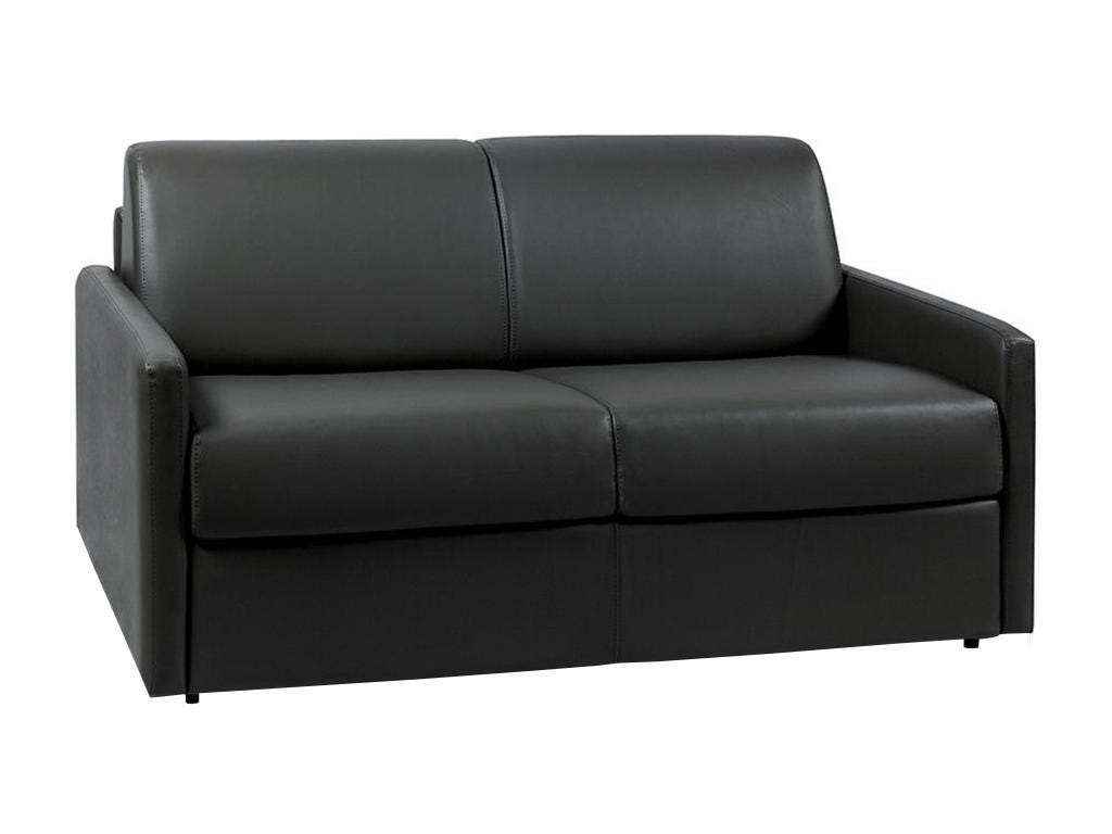 Canapé 2 places convertible express en tissu anthracite - Couchage Canapé 2 places convertible express en tissu anthracite - Couchage