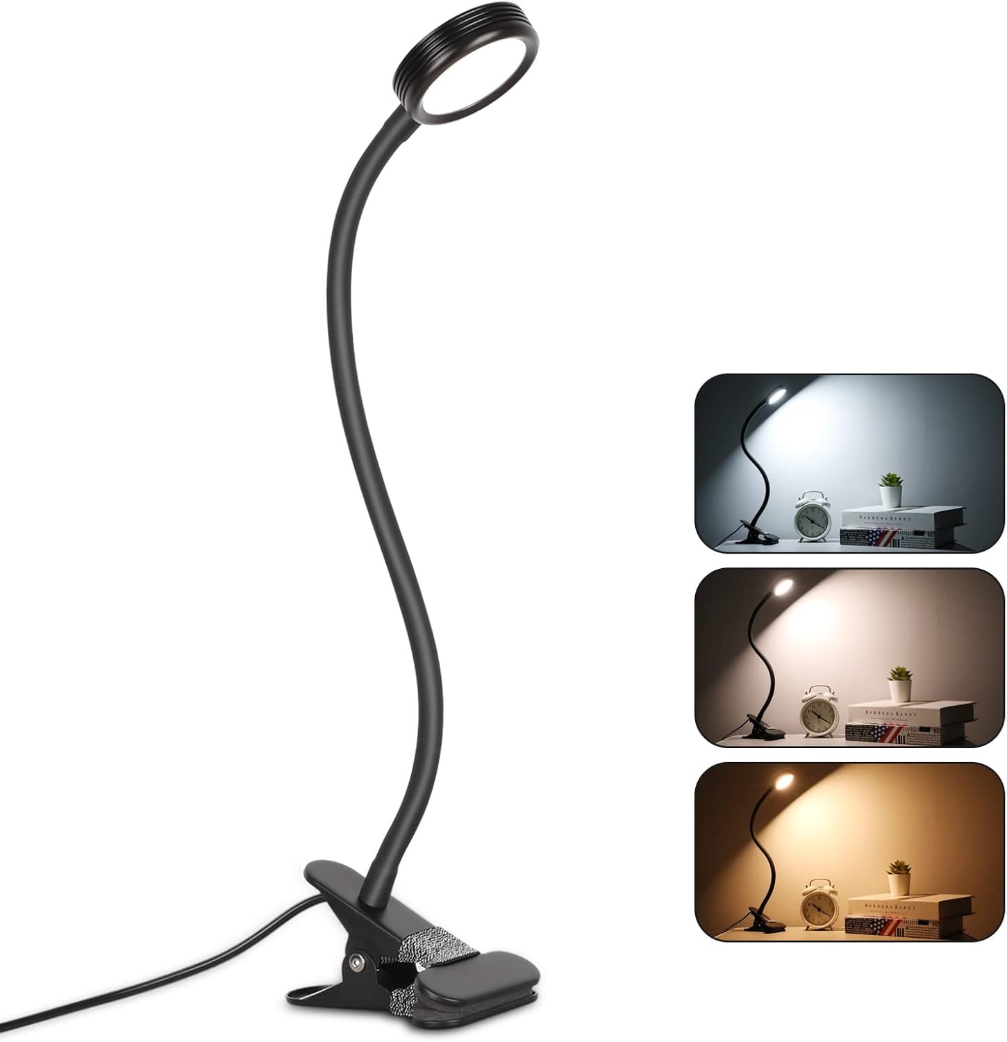 Lampe Flexible De Table Tradition E27 40W- Noir