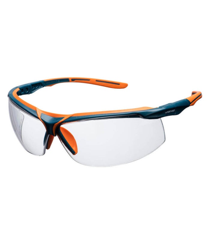 Gafas De Seguridad Portwest | Ligeras Y Envolventes | Antivaho Y Antirayaduras | Protección UV