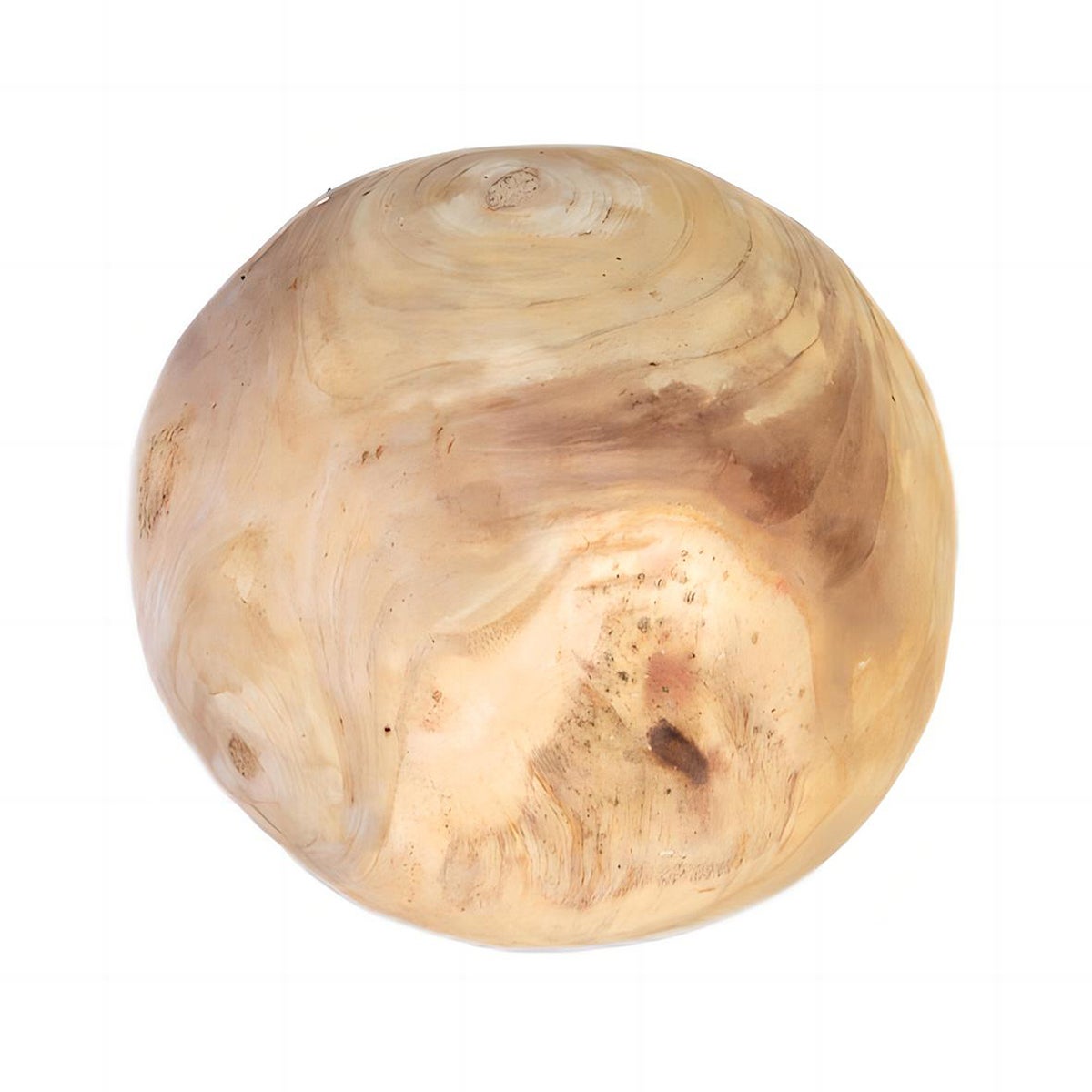 Origen home decor bola decorativa jarrones y portavelas | bola de decoración marrón redondo - 16x16x16cm