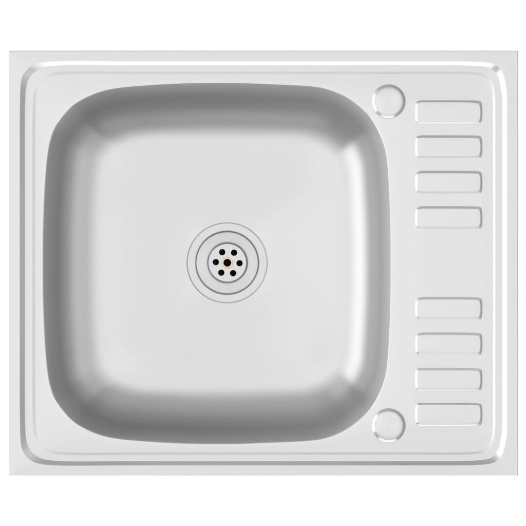 Conjunto de fregadero y escurridor de cocina fregadero de cocina empotrado lavabo de cocina interior plat 02_0004353