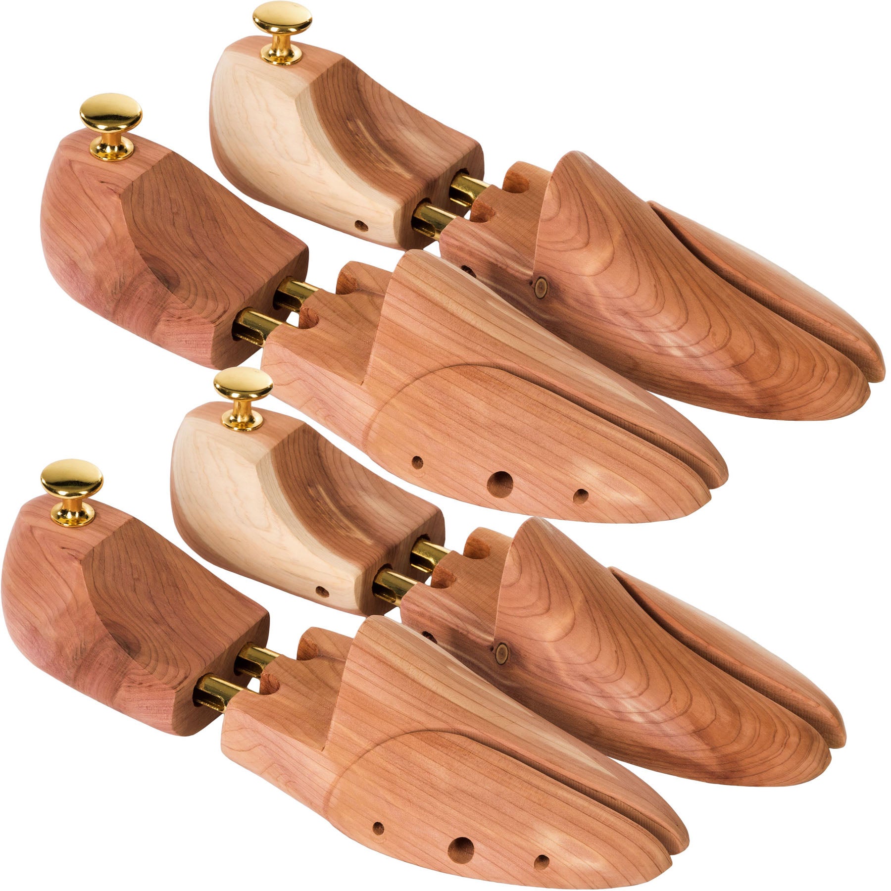 Incutex Lot de 4 Paires embauchoirs taille adaptable 38-44