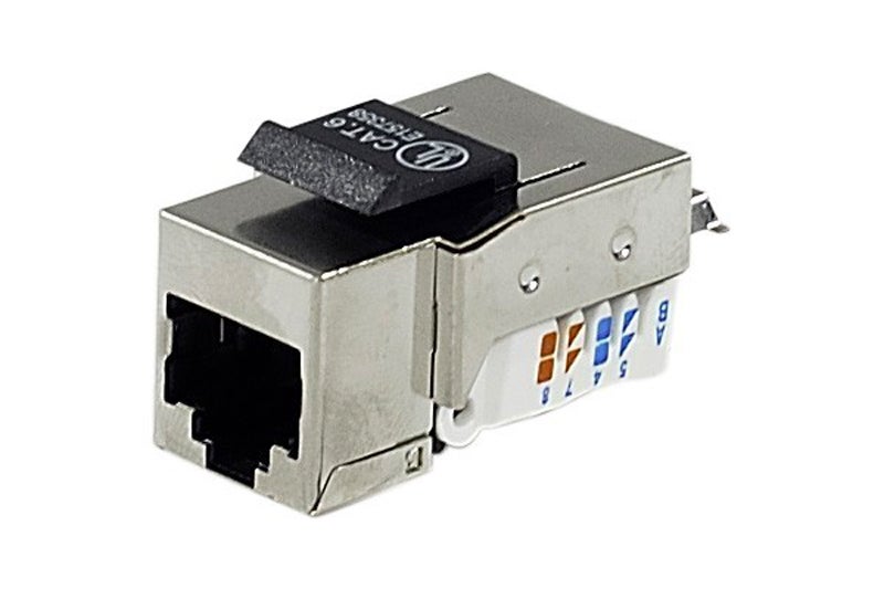 Embase ethernet rj45 courte cat6 blindé CONECTICPLUS - 3