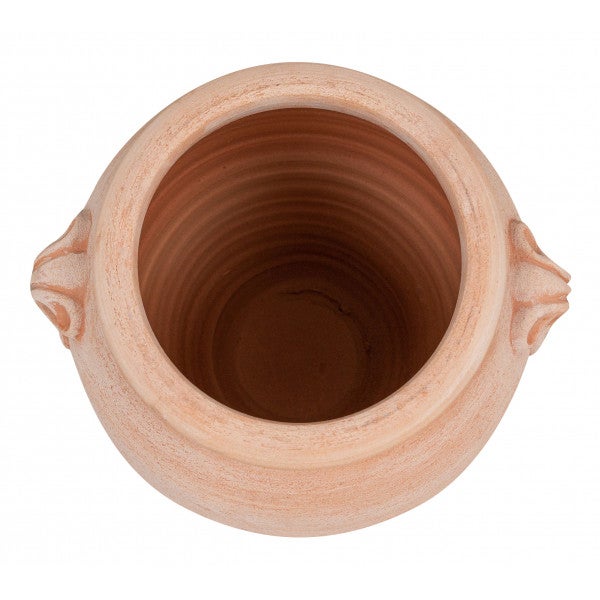 BISCOTTINI Porte-parapluie Amphore pour extérieur intérieur - Vase Porte parapluies Artisanal - Porte-parapluie de Jardin 36x34x46cm - 4