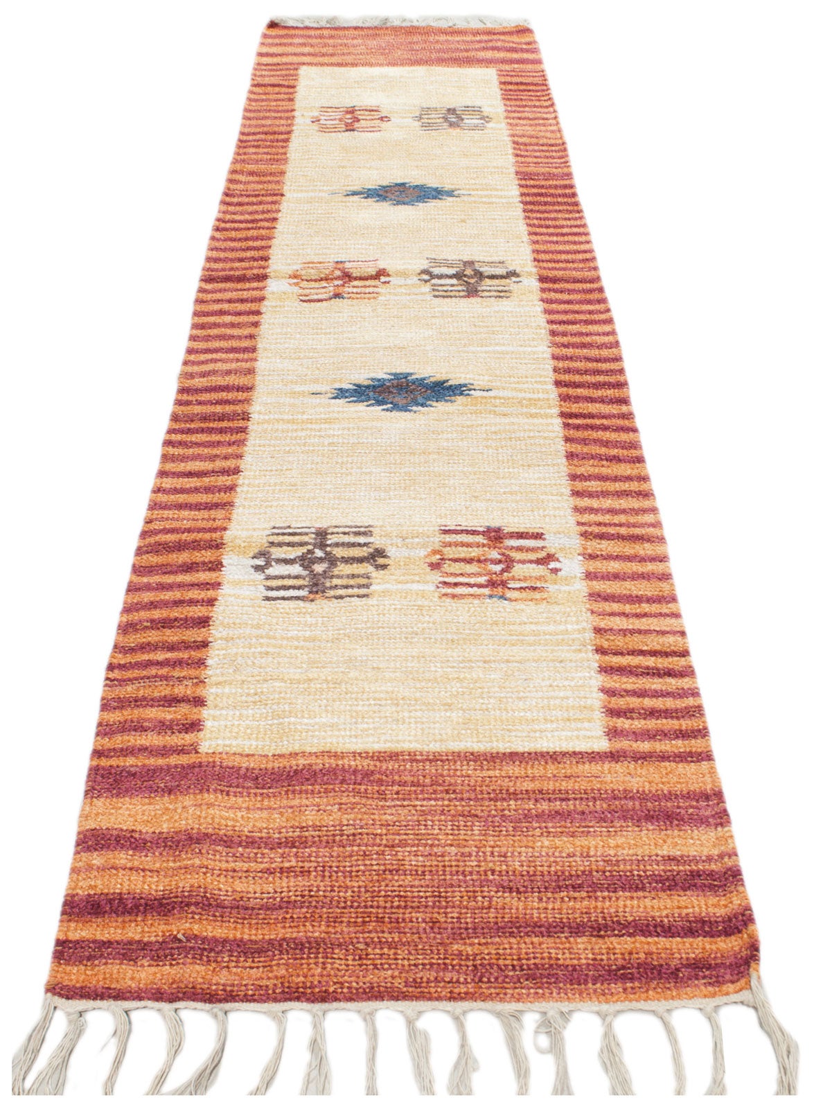 Kilim Yama Indian Cotton Rug Idealny do Kuchni 280x60 cm