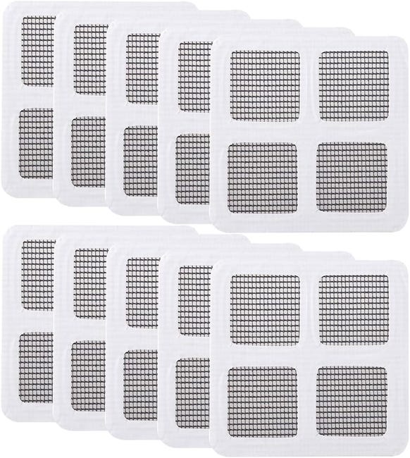 100 Pièces Attrape Cheveux Douche, Filtre douche cheveux, Drain Sticker Jetables,éviter Les Drains Bouchés