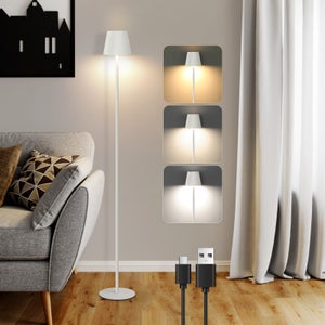 Lampada Da Pavimento A LED VidaXL 23W Con Doppio Dimmer – Design Moderno 180 Cm