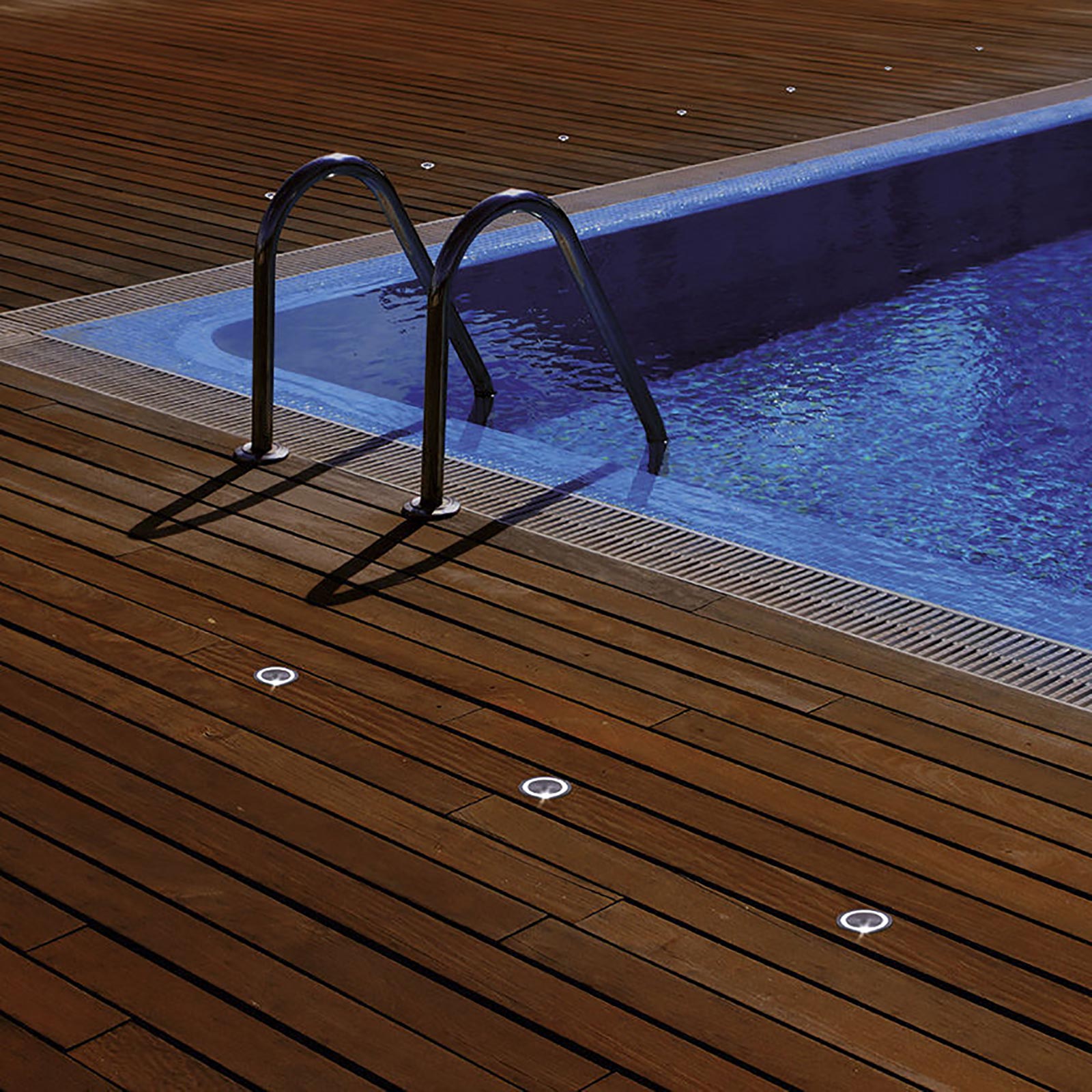 Mini spot LED encastrable 12V, 1W, étanche IP65, pour salle de bain, boîte de douche, marches, escaliers, bord de piscine - 4