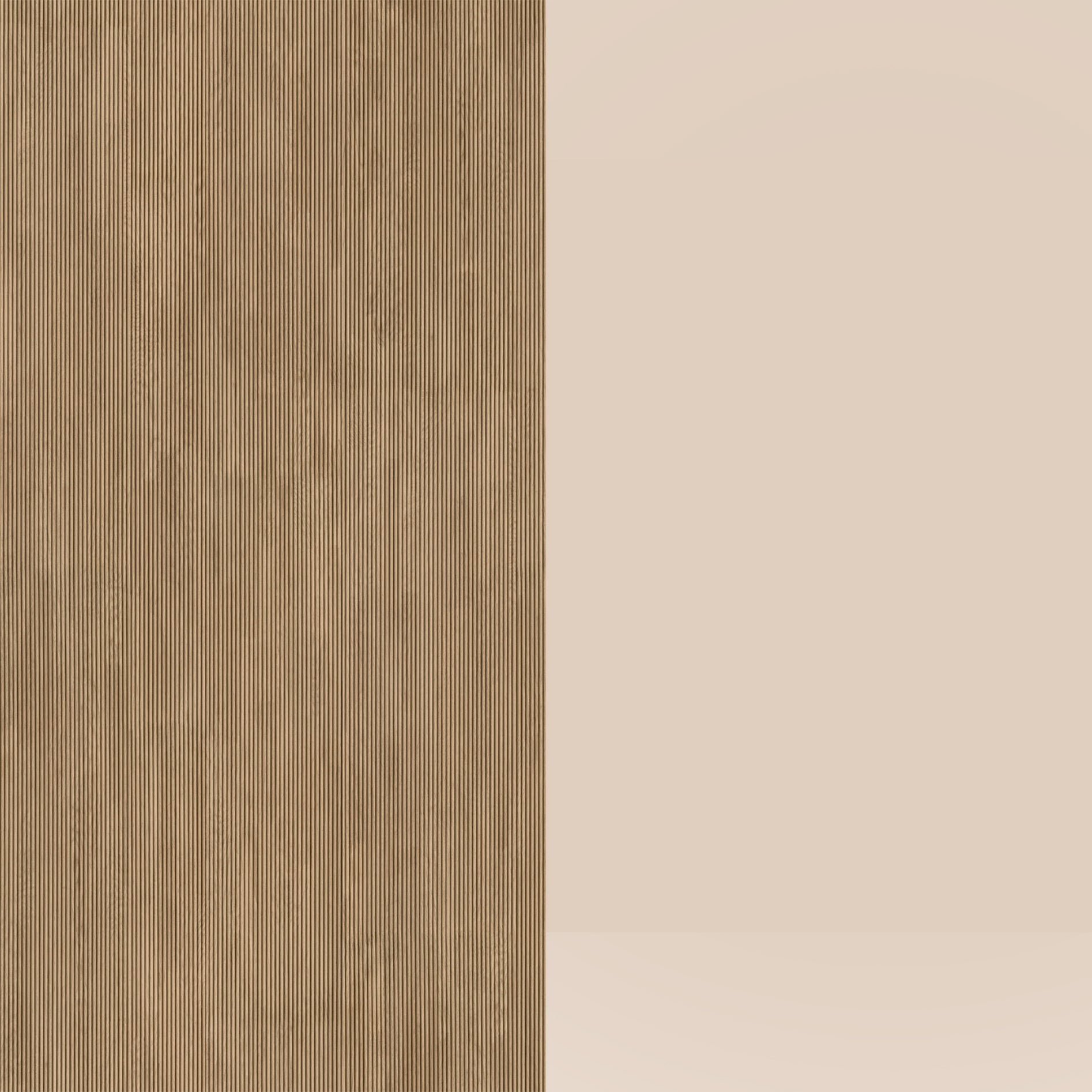 Pack Meuble Salle de Bain Avantarea avec Double Vasque + Double Miroir Alma CHALAIN Biscuit 160CM - 7