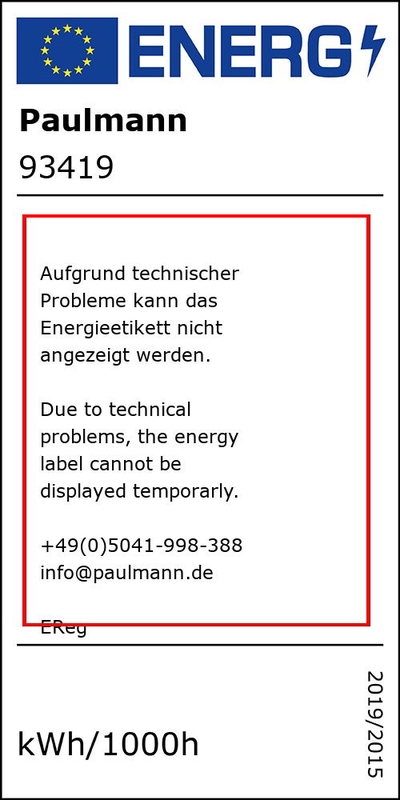 Étiquette énergétique