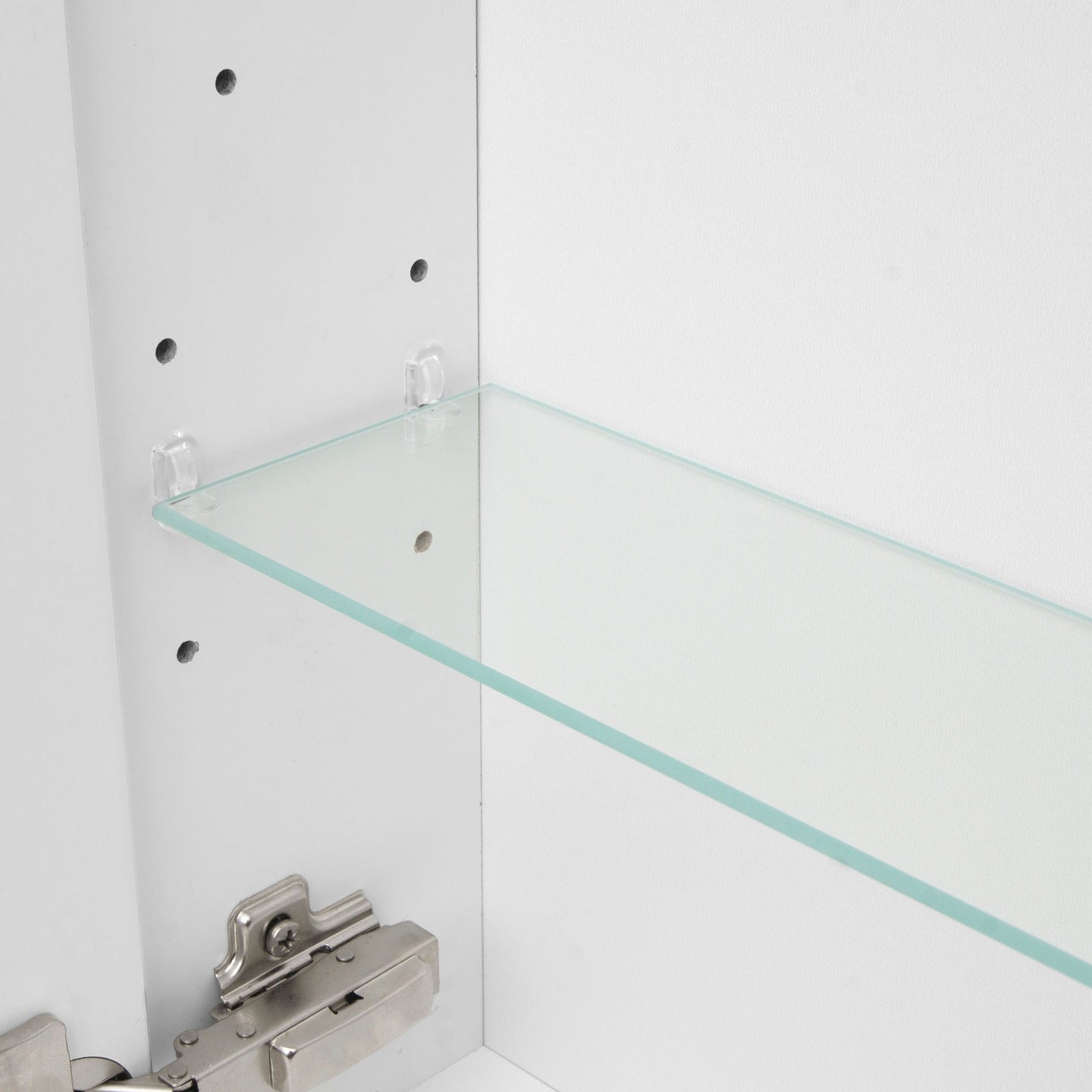 Szafka łazienkowa z lustrem oświetleniem lampką led lustrzana wisząca 80 cm - 3