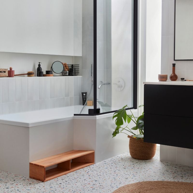 Baignoire bain douche 170 x 90 cm JACOB DELAFON Neo blanc brillant droite - 3