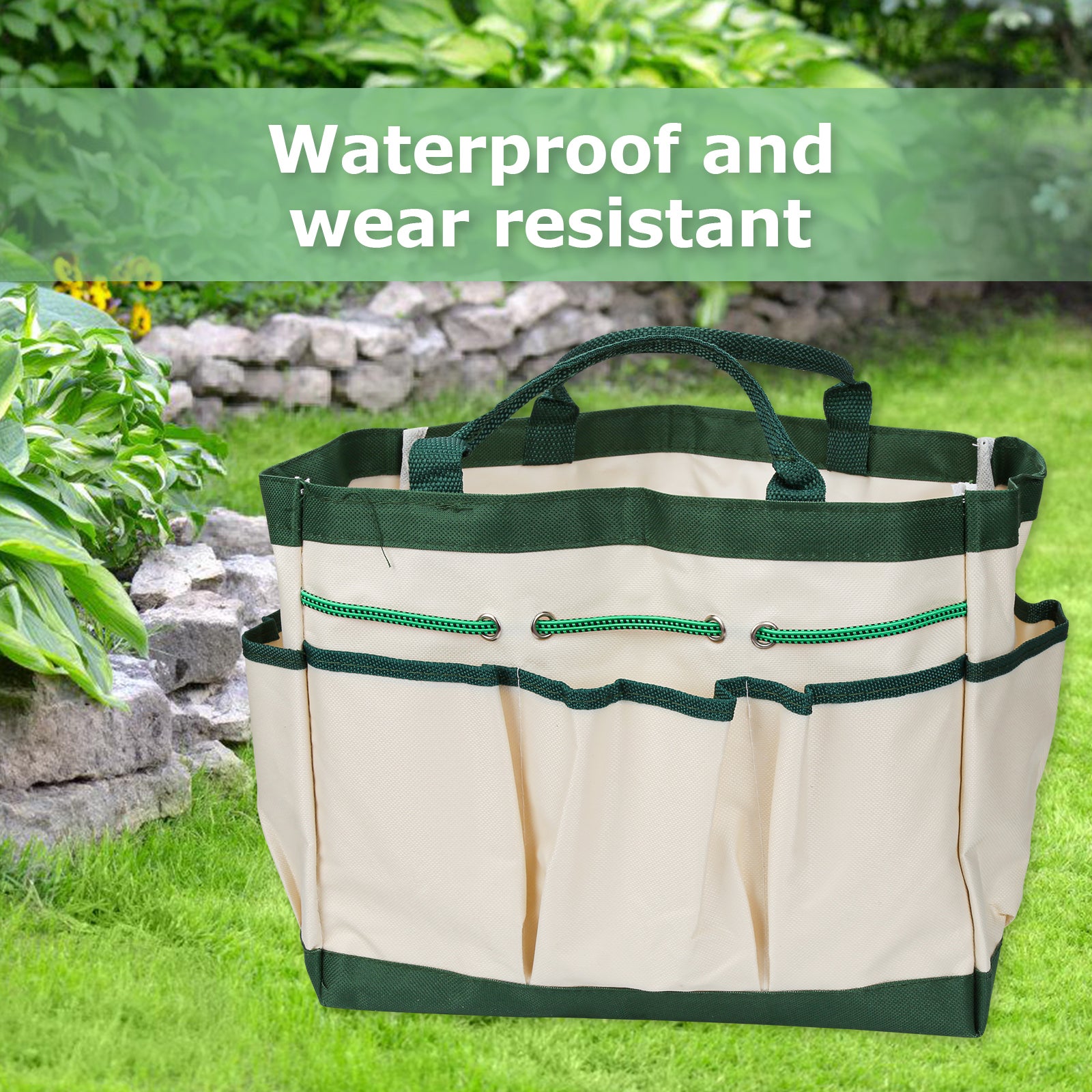 Outils de Jardinage, 12 Pièces Kit Outils Jardinage Adulte en Aluminium Antirouille,Outils de Jardin avec Sécateur,Fourchette - 7