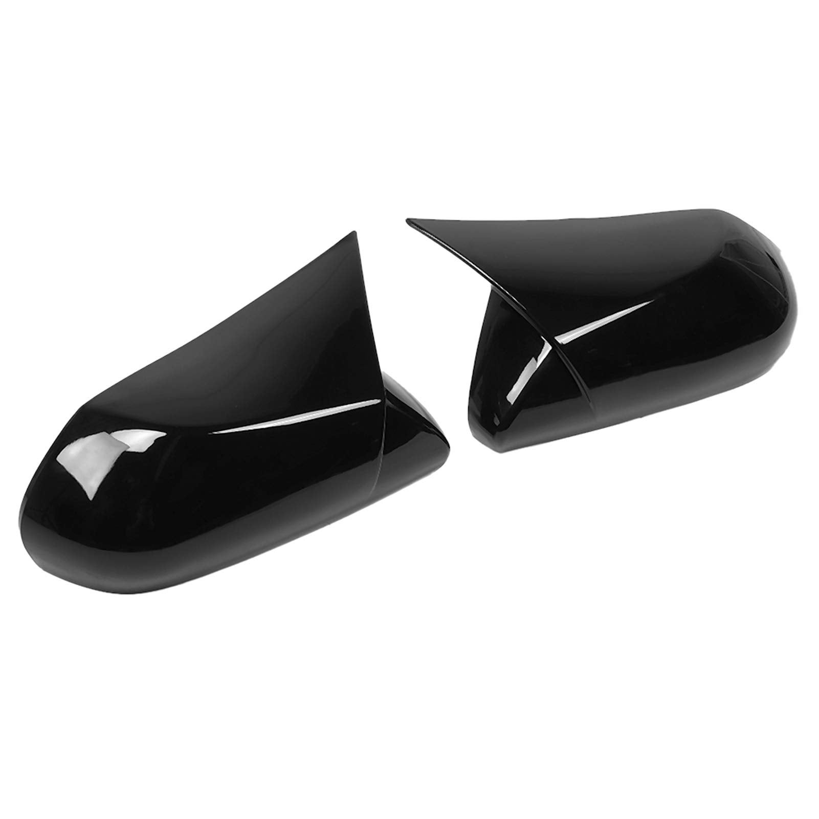 Copri specchietti AddOn adatti per Camry XV70 Le Se XLE XSe XLE 2018-2020 (nero lucido) - 3