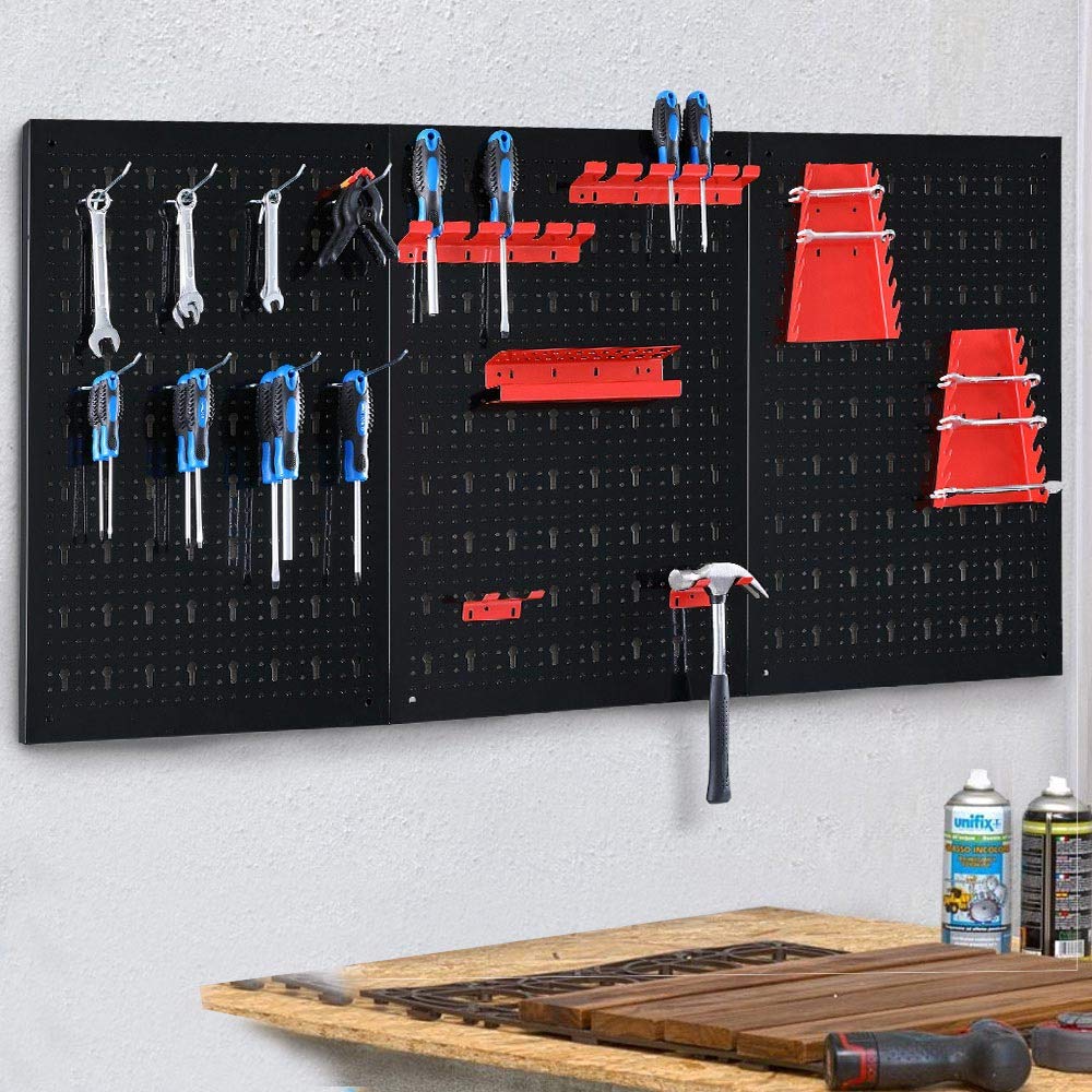 Supporto Per Tubi Di Silicone E Sigillanti - Rack Metallico A Parete, Tiene Fino A 6 Tubi, Organizzazione Officina