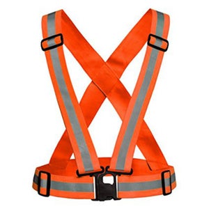 Bretelles De Sécurité Jaune Fluo Réfléchissantes – Largeur 5cm, Réglables, Pour Chantier