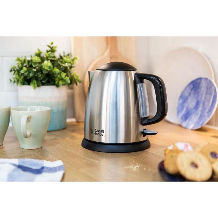 Bouilloire électrique Russell Hobbs 24991-70 1 L Acier inoxydable noir 2400 W - 5