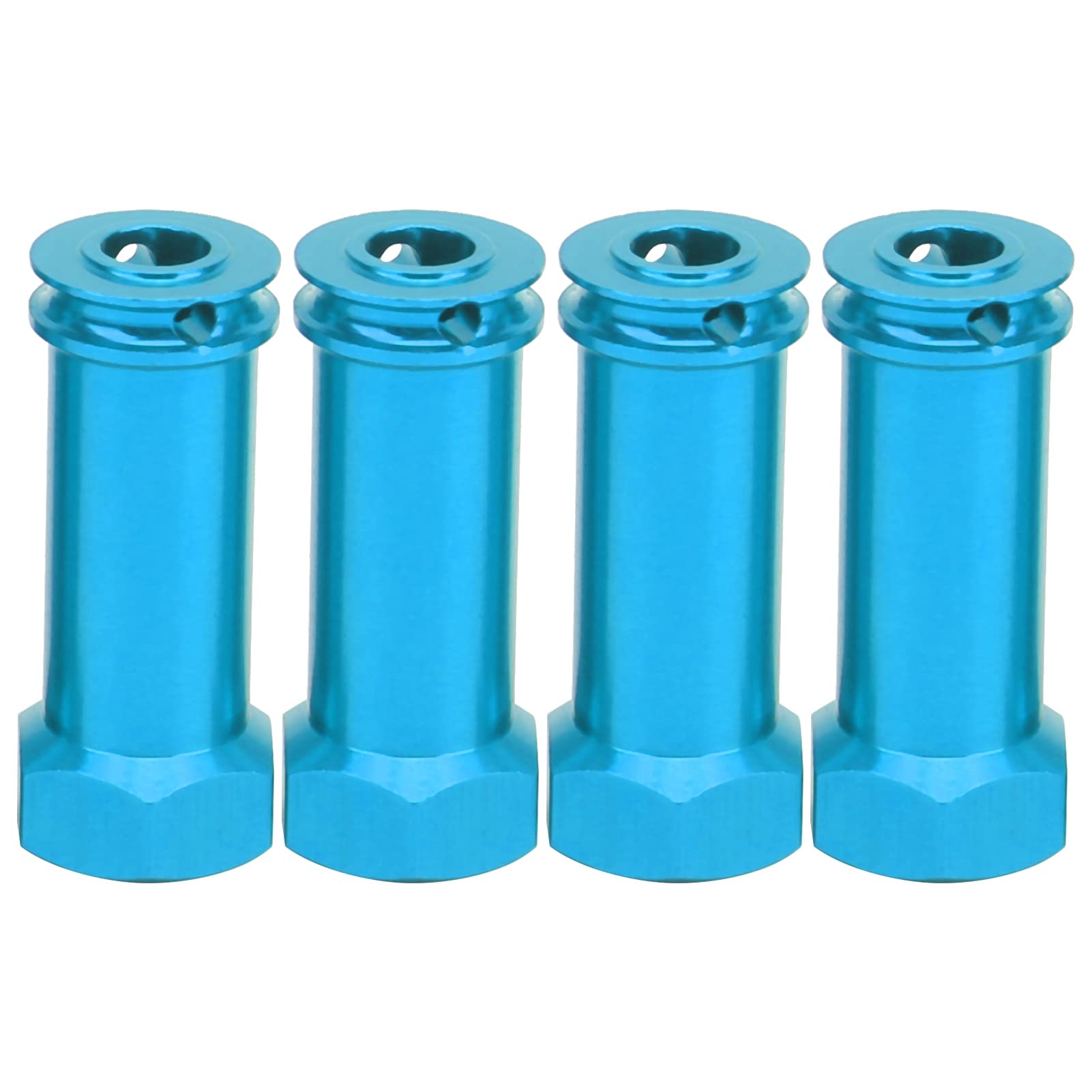 Adaptateur De Conversion Hexagonal De Roue De 12 Mm à 17 Mm, Accessoires Adaptés Pour Chenille Rc 1 10 15 Mm Argent 95051649