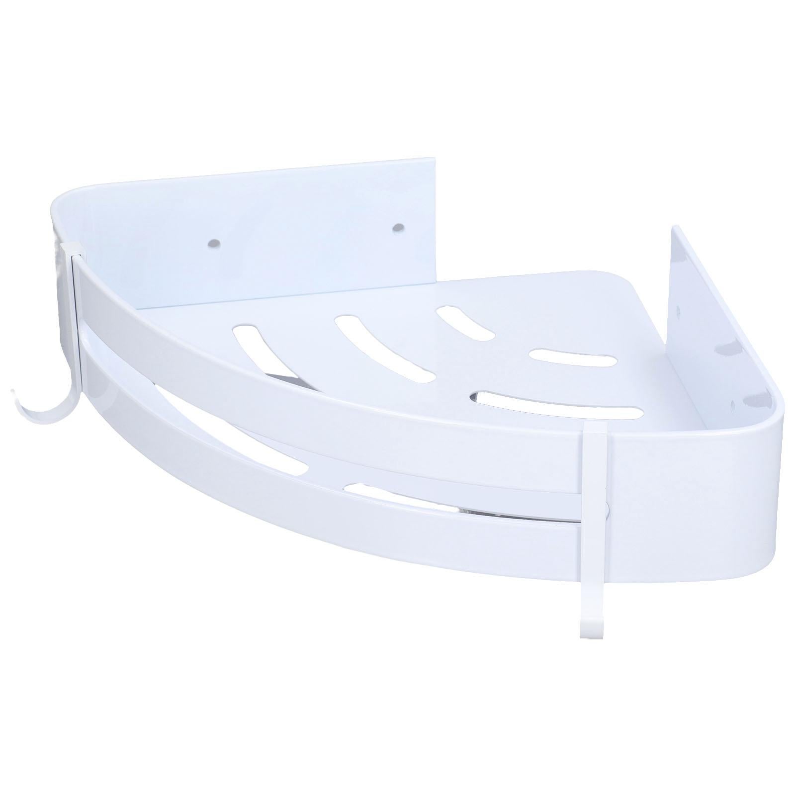 Aluminiowy narożny organizer do kabiny prysznicowej, trwały, odporny na rdzę, szeroko stosowany, łatwy w instalacji, narożny wózek prysznicowy