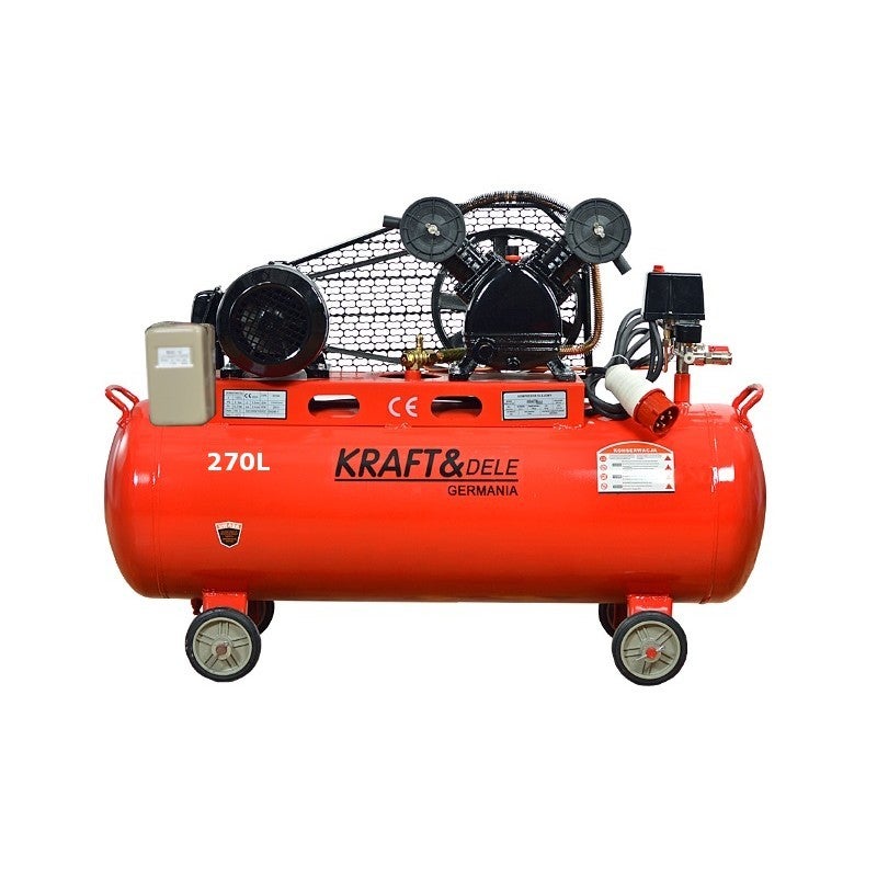 Compresor ulei, 270L 400V, KD409 Kraft&Dele