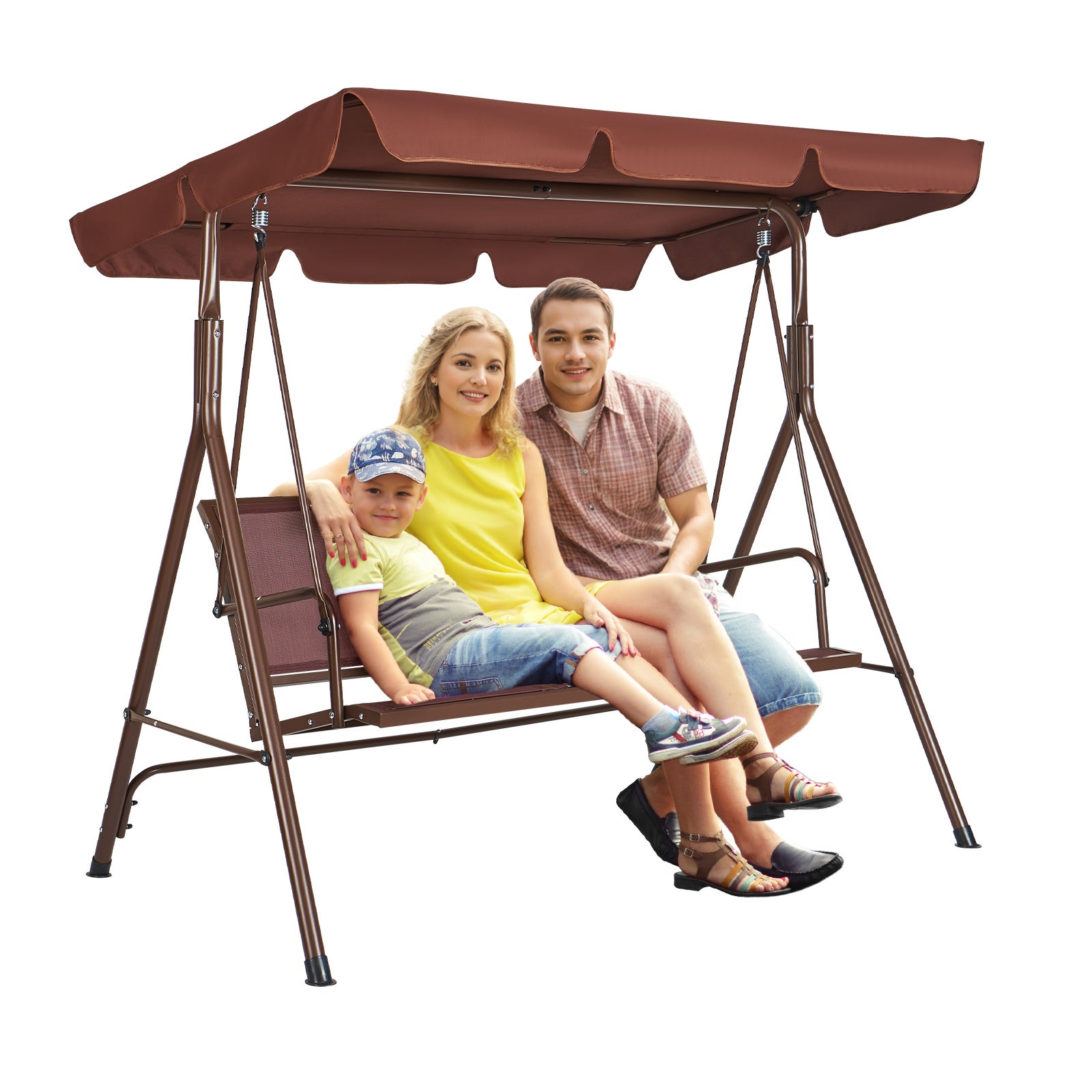 Eichhorn 4502 – Altalena Da Esterno In Legno Di Betulla – Regolabile Da 140 A 210 Cm – Max 20 Kg - 3