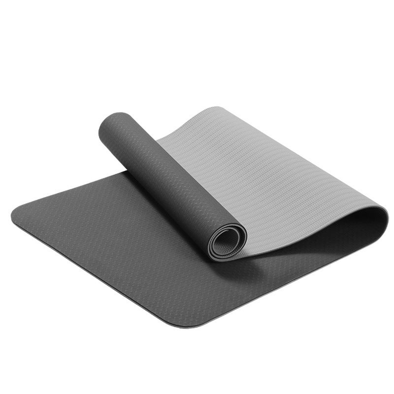 FiduSport Tappetino Da Ginnastica In TPE Antiscivolo - 183x61 Cm, Viola, Per Yoga Pilates Fitness Con Tracolla Inclusa