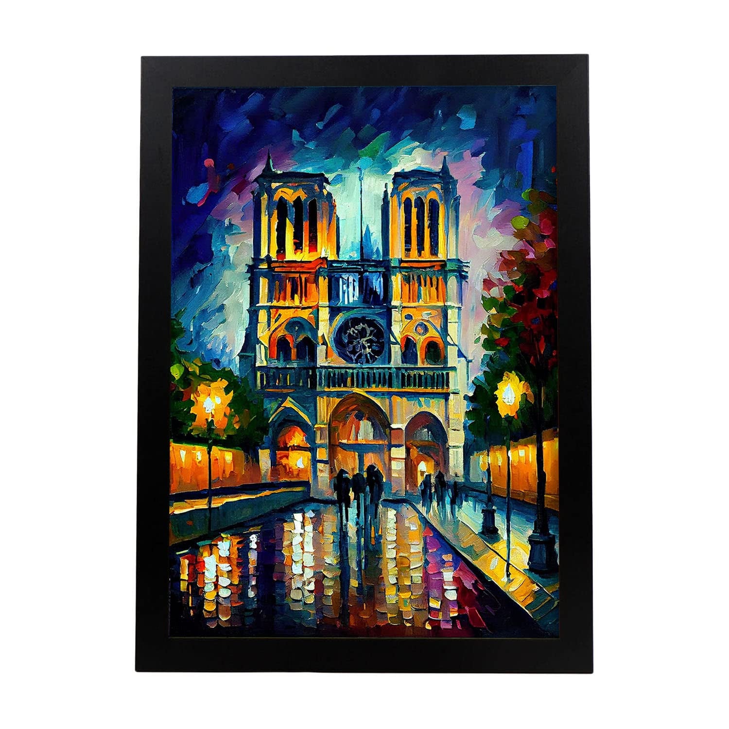 ARTTOR Poster Da Parete Póster Marco Negro 70x100cm Secos Flor Eco Moderno Cuadros Decorativo Cuadros Pared