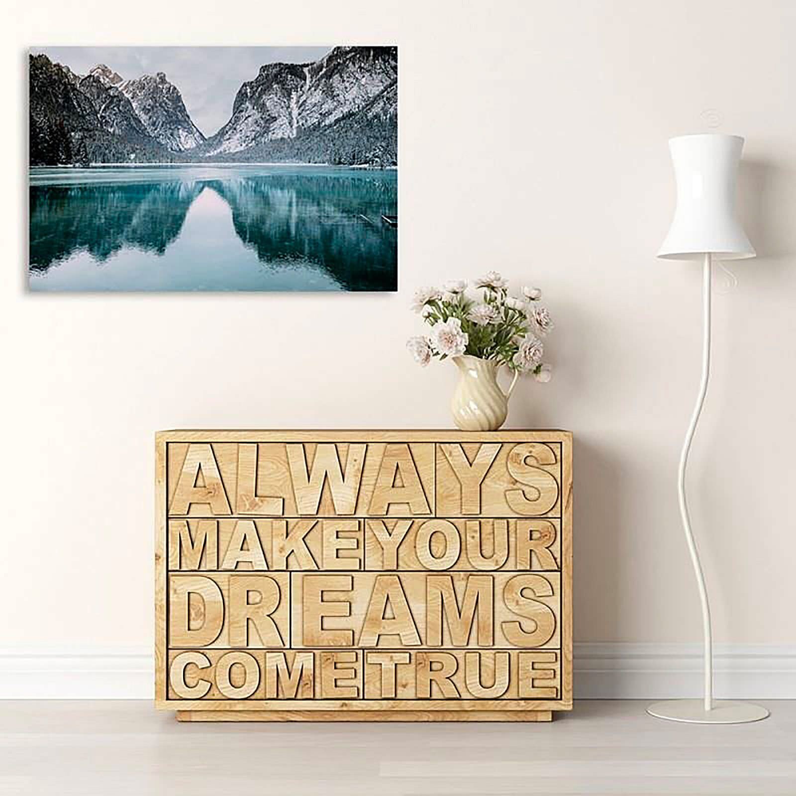 Tableau montagnes paysages - 40 x 30 cm - 3