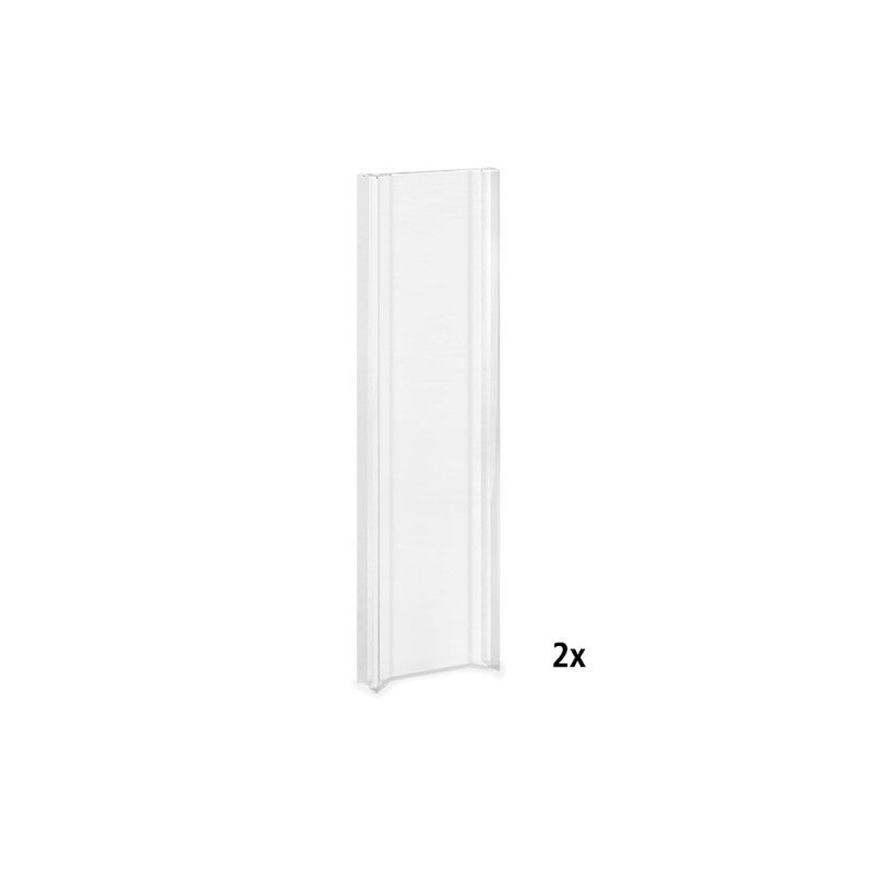 Lot de 2 poignées adhésives pour portes coulissantes en verre - 2