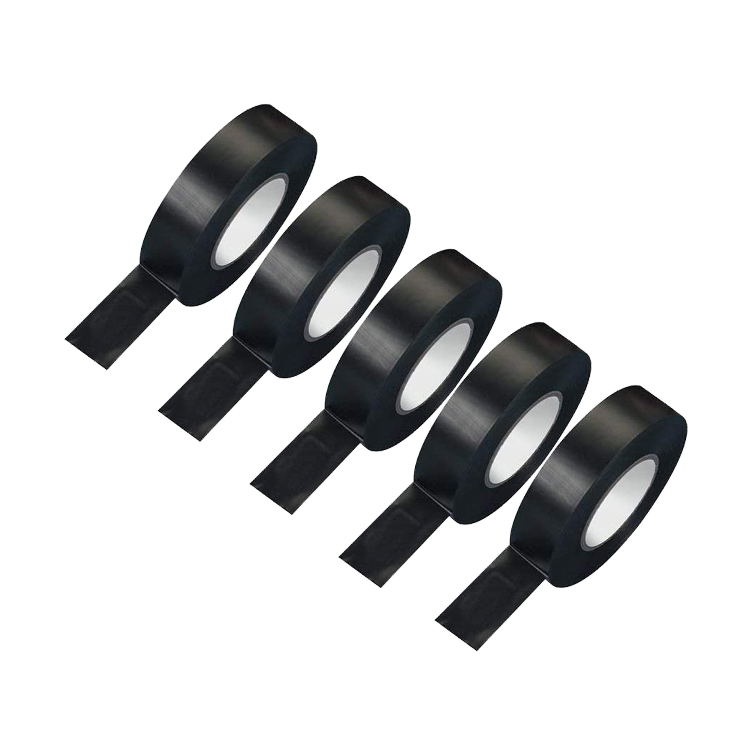 5/10/15pcs 5M Nastro Nero Isolamento Del Filo Per Elettricista - Foto 5