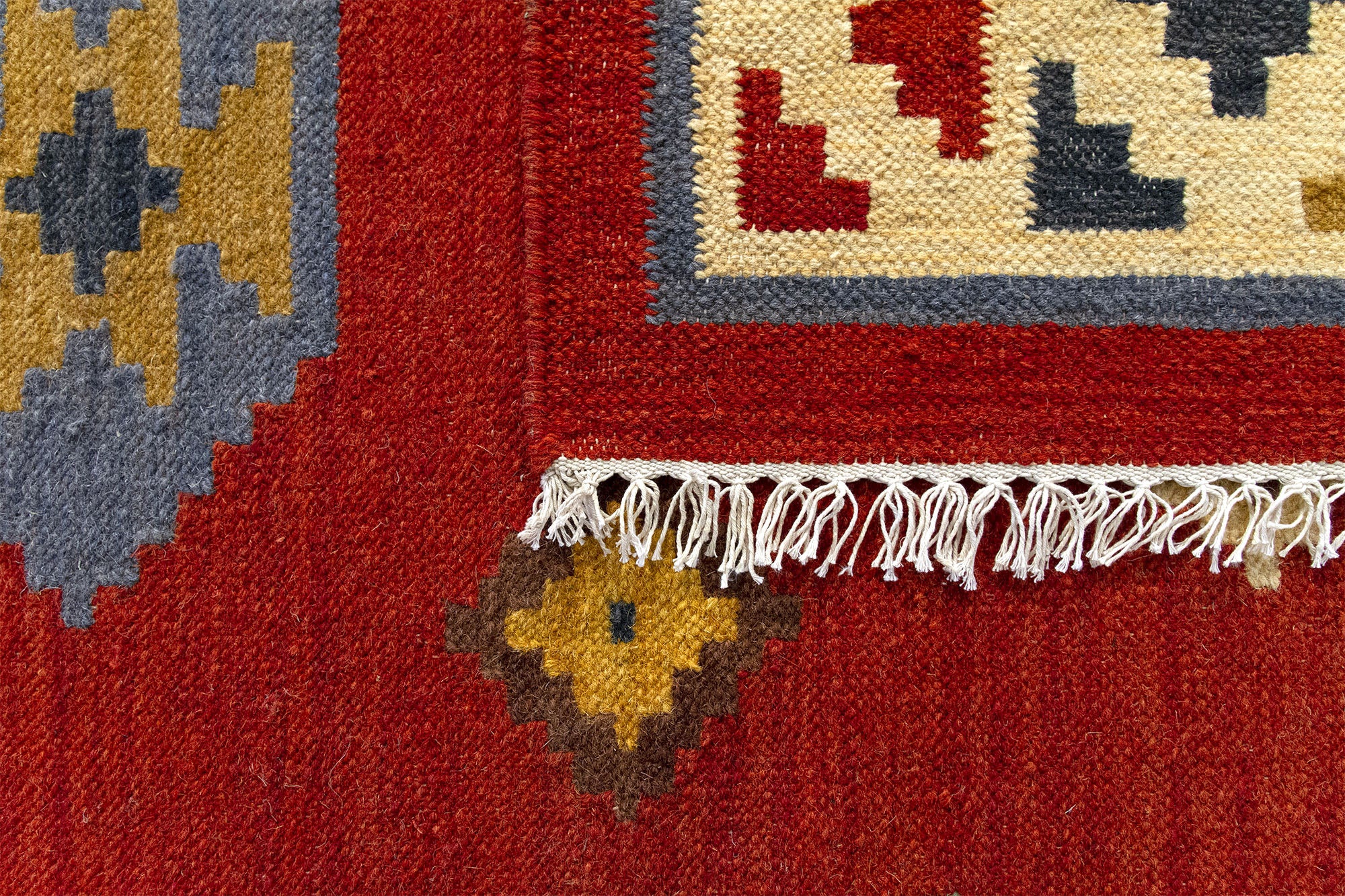 Hamid - KILIM KAYSERI 250x80 - Tapis de salon Kilim, tissé à la main, 100 % laine, salon Kilim, chambre, salle à manger - 4