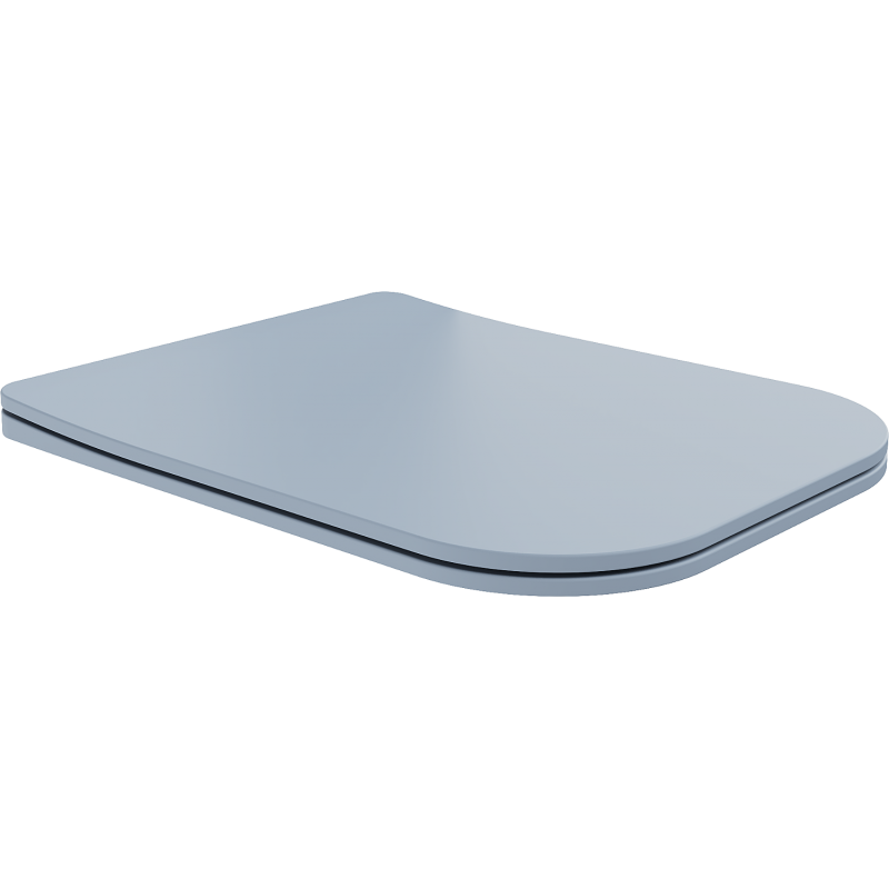 Mexen Teo deska wolnoopadająca slim, duroplast, szara-niebieska mat - 39840069