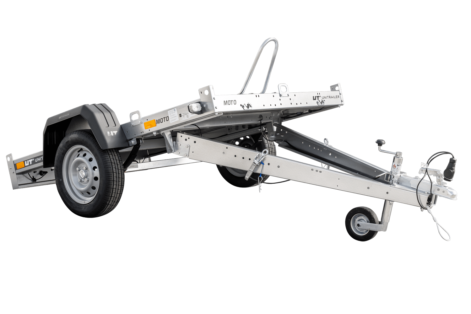 Przyczepka motocyklowa Unitrailer MOTO 1 resorowa 1 szt.