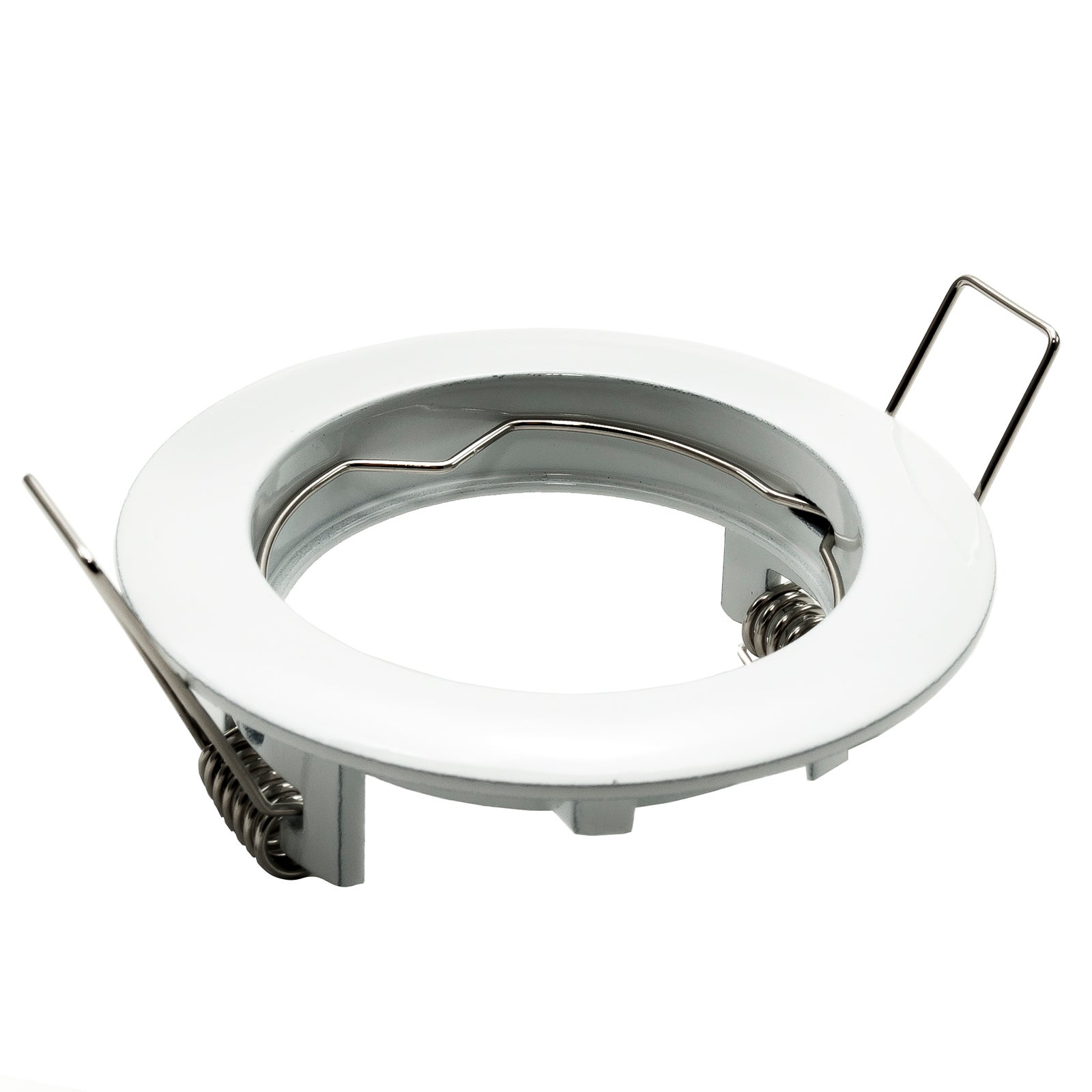 Spot encastré blanc support de spot rond trou de 60 mm support de lampe réglable moderne GU10 GU5.3 - 2