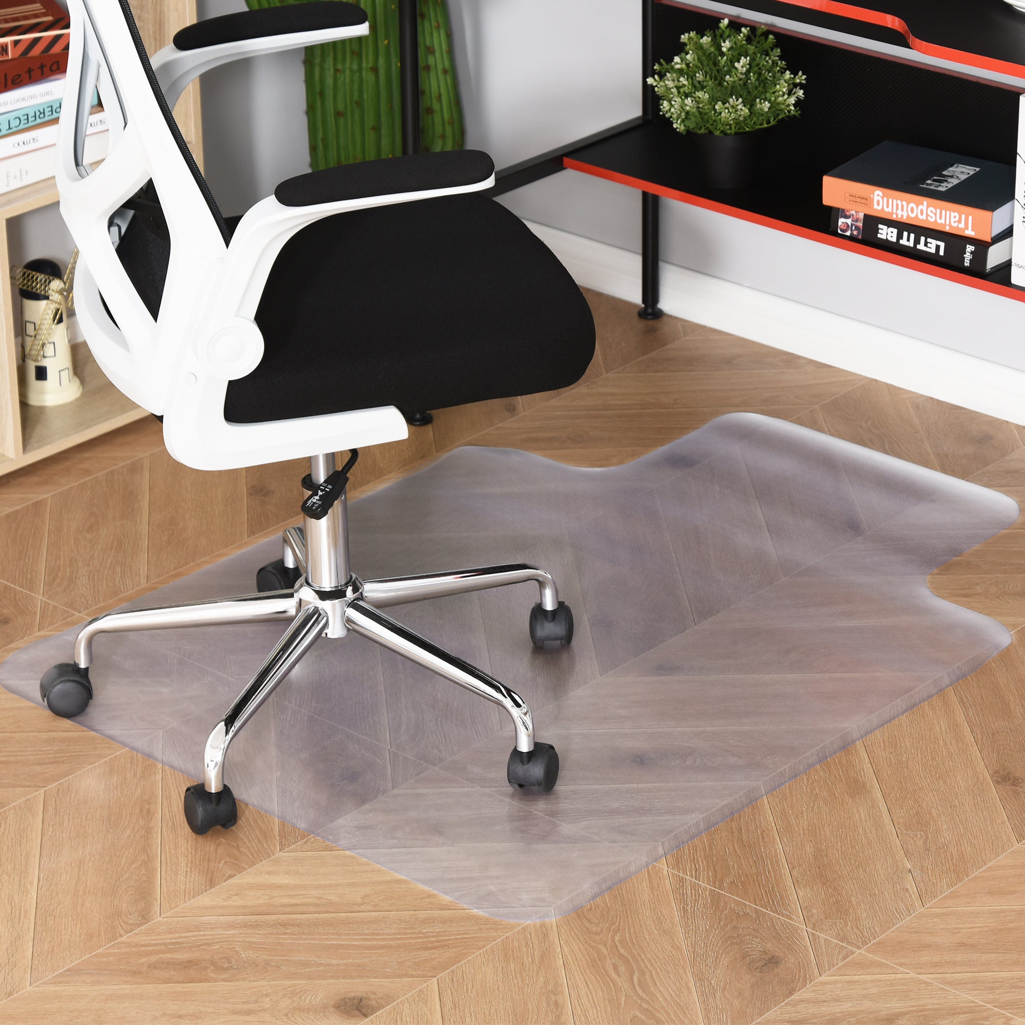 Tappetino Per Sedia Da Ufficio E Gaming 70x130 Cm - Antiscivolo, Salvapavimento Per Parquet E Moquette