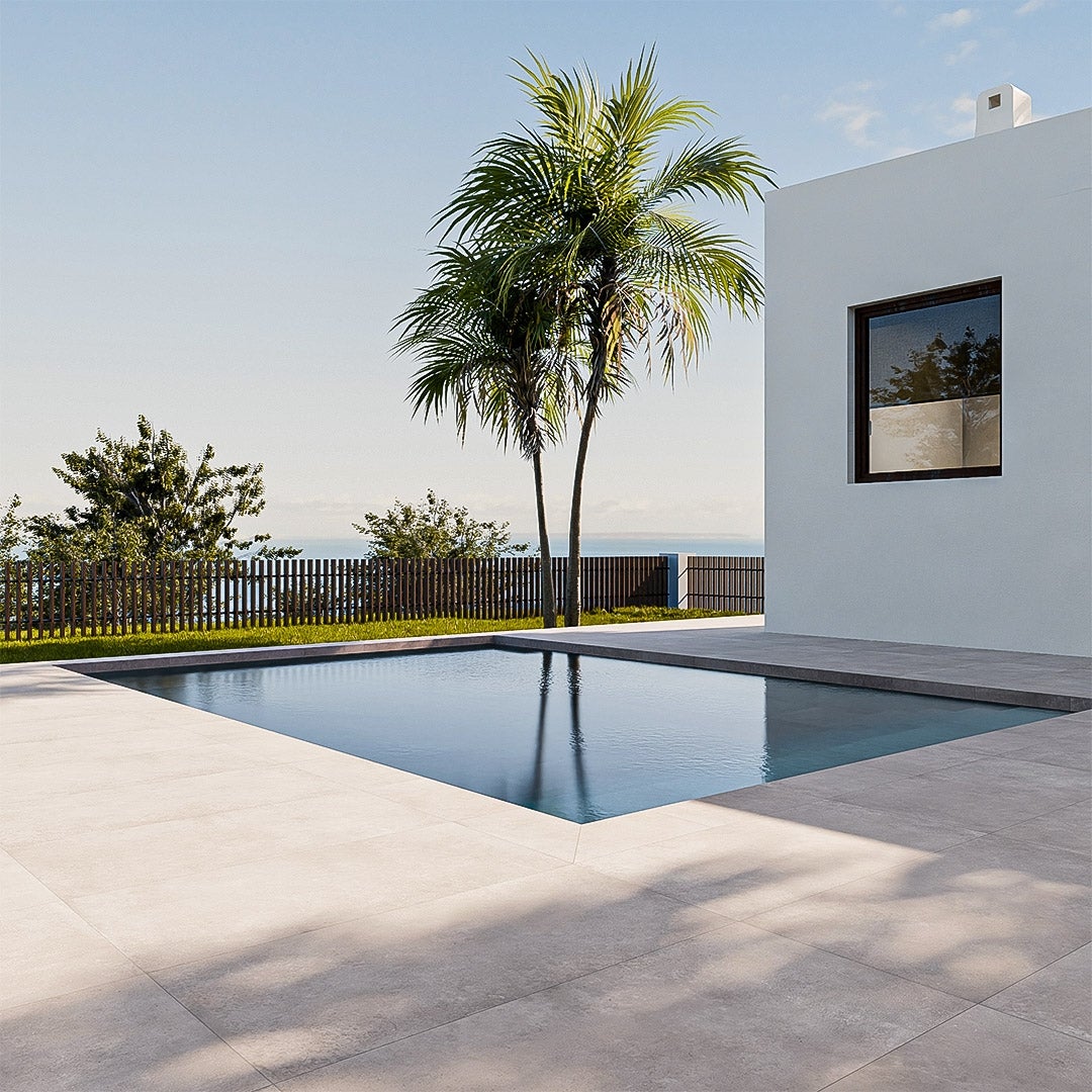 Cemento Terre Tortora 20 mm Outdoor - Piastrelle 61x122x2 cm 20 mm - CCN 3004 60x120 GRIP R11 20 mm - 2