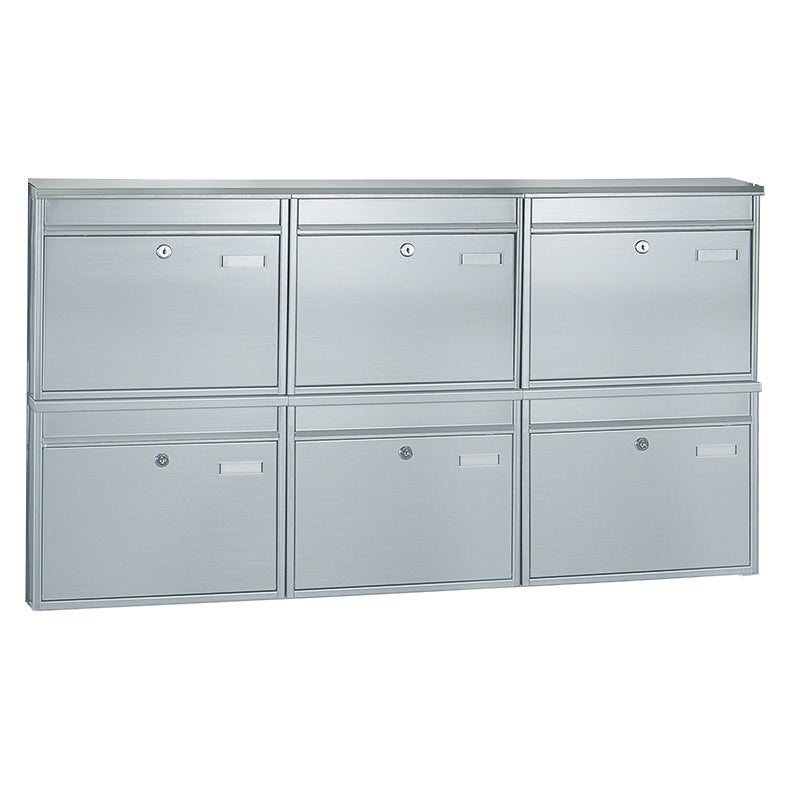 Profirst Mail PM 373 système de boite aux lettres inox | Leroy Merlin