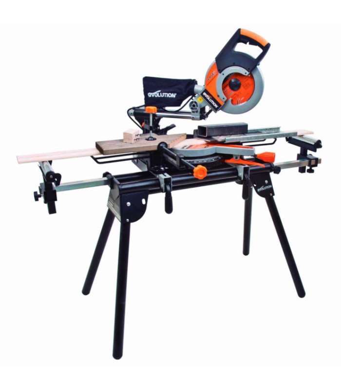 Troncatrice Radiale Scorrevole Evolution 210mm Multi-Materiale - Con Lama TCT E Guida Laser - Foto 10