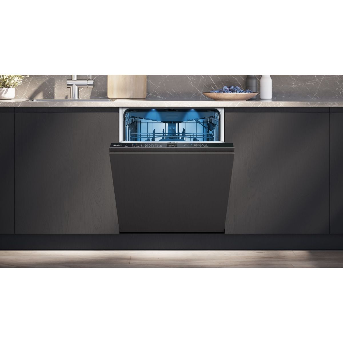 Lave vaisselle encastrable SIEMENS SN95EX12CE, iQ500, glassZone - 8