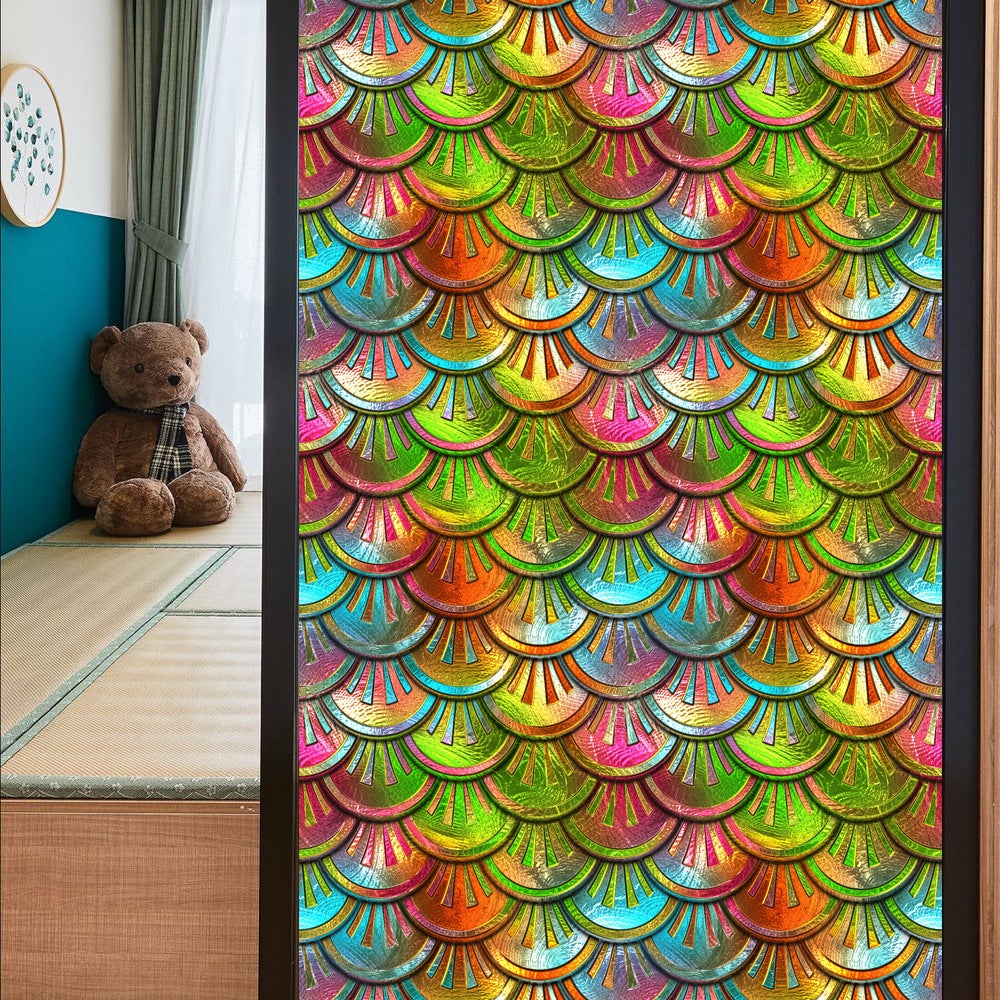 45x100 cm Papier barwiony, folia okienna zapewniająca prywatność, przyciemniana folia okienna do szkła, blokująca prywatność