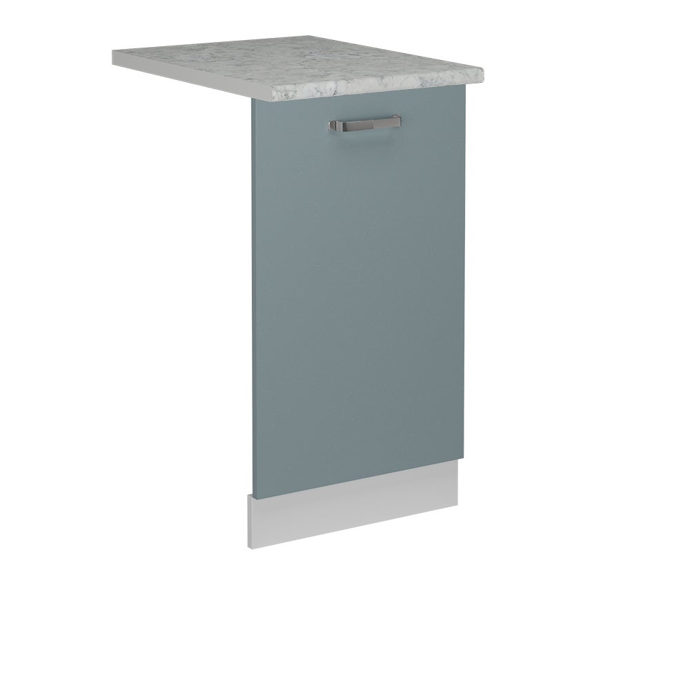 Vicco Panel przedni zmywarki R-Line, Niebiesko-szary, 45 cm , BP Marmur