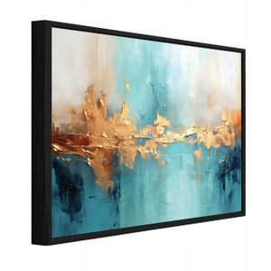 Tableau Toile Grand Format Art Abstrait Marbre Moderne - Déco Murale Personnalisable