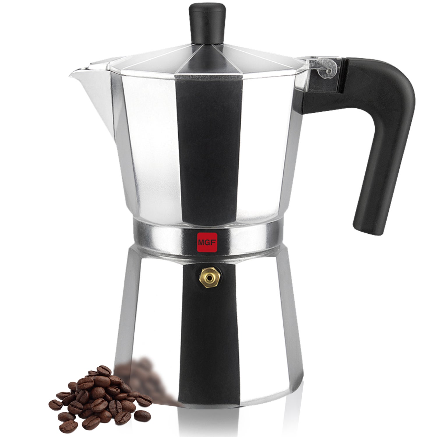 Magefesa Cafetera Italiana Kenia 9 Tazas Inox - Imagen 4