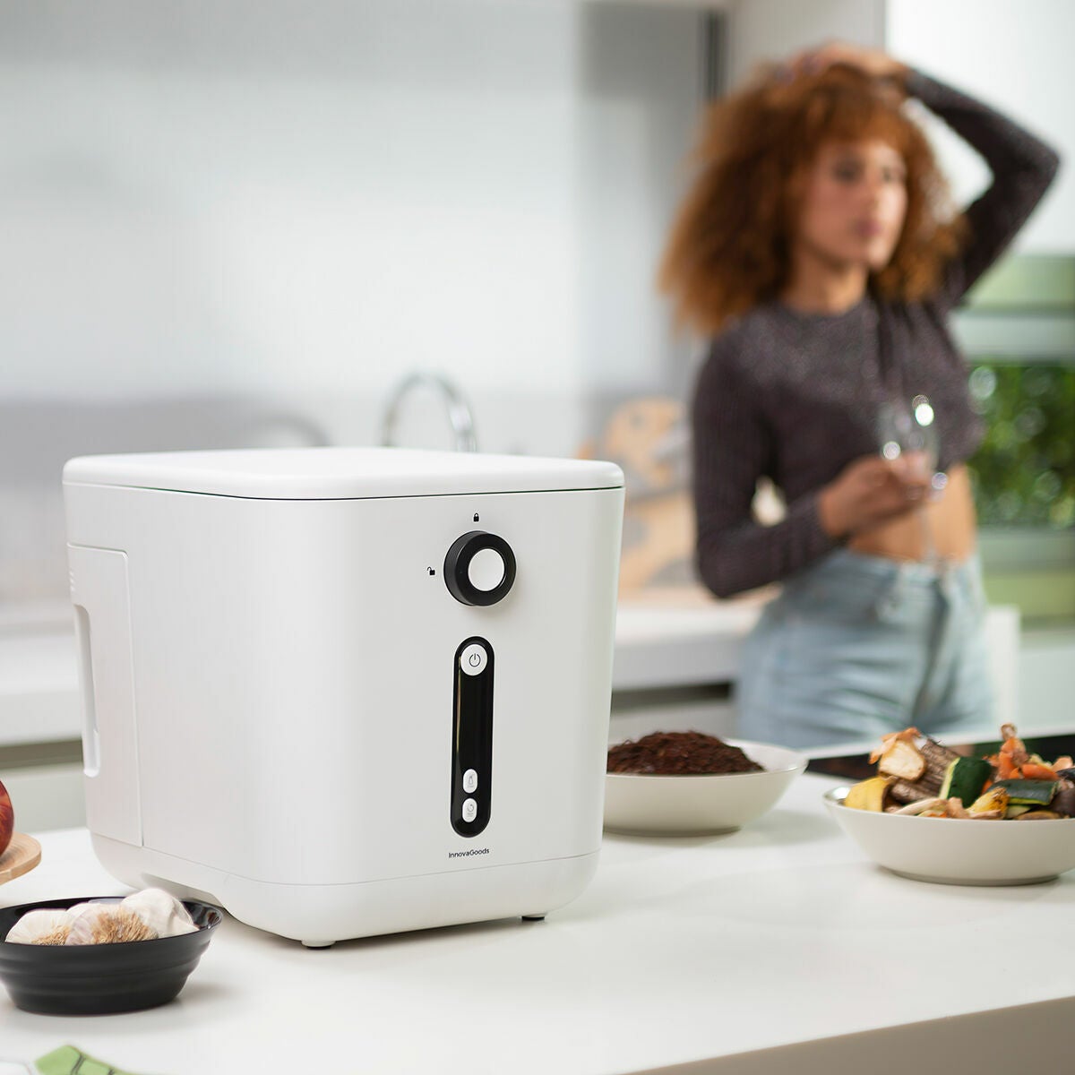 Compostador Eléctrico de Cocina Ewooster InnovaGoods - 9