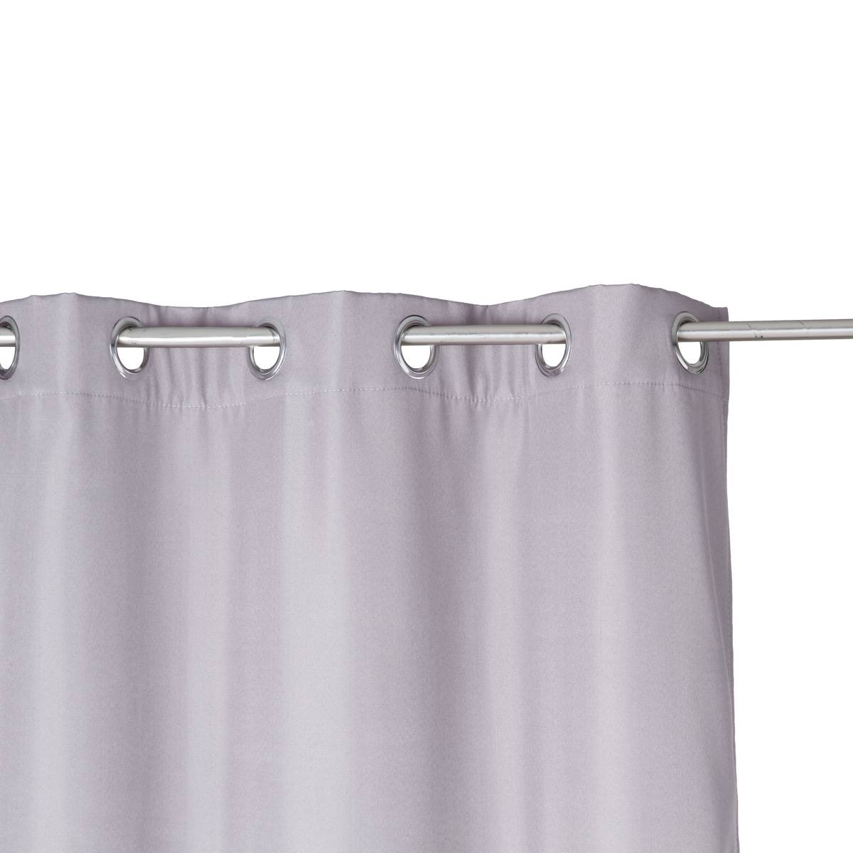 Atmosphera - cortina aislante gris - 140x260 cm