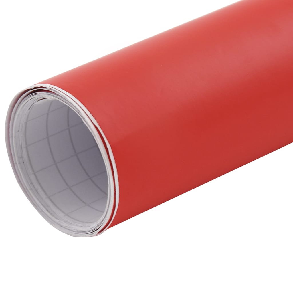 Film voiture 2 pcs rouge mat 100x150 cm+50x150 cm | Leroy Merlin