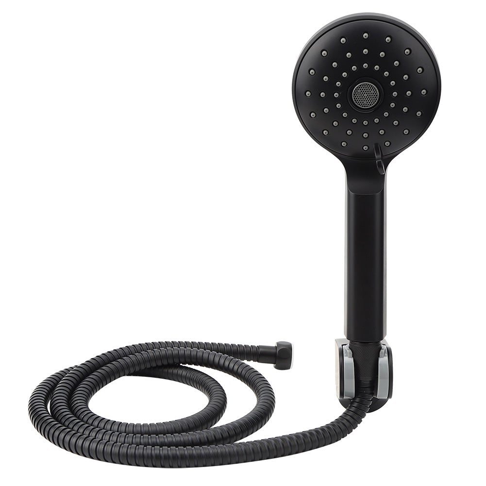 Cabezal De Ducha Con Barra Deslizante, Kit De Ducha De Mano Negro