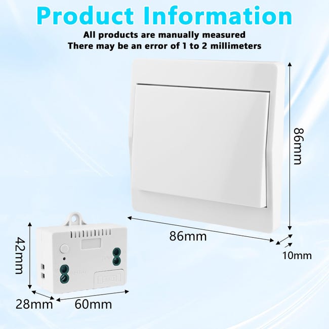 Interruttore Wireless Senza Batteria Interruttore Wireless Senza Batteria